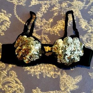 90’s vintage sequined bra